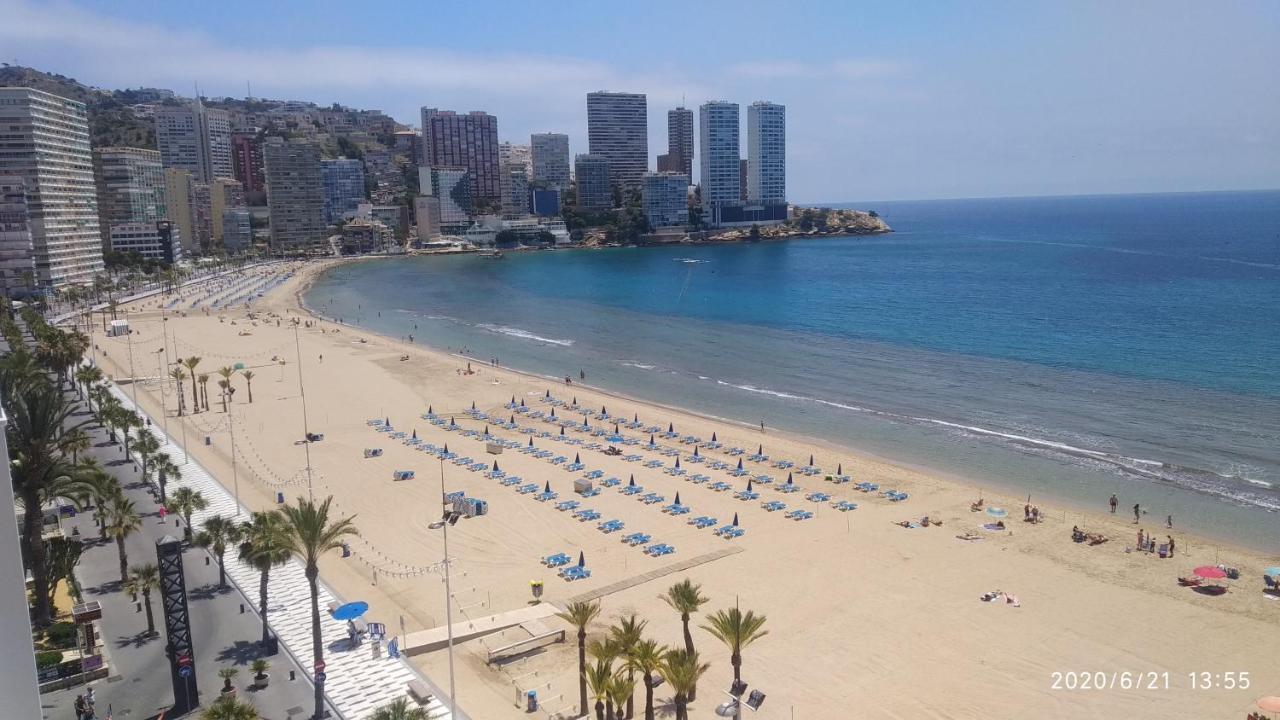 Apto San Angelo Benidorm Vistas Al Mar 400 M Zewnętrze zdjęcie