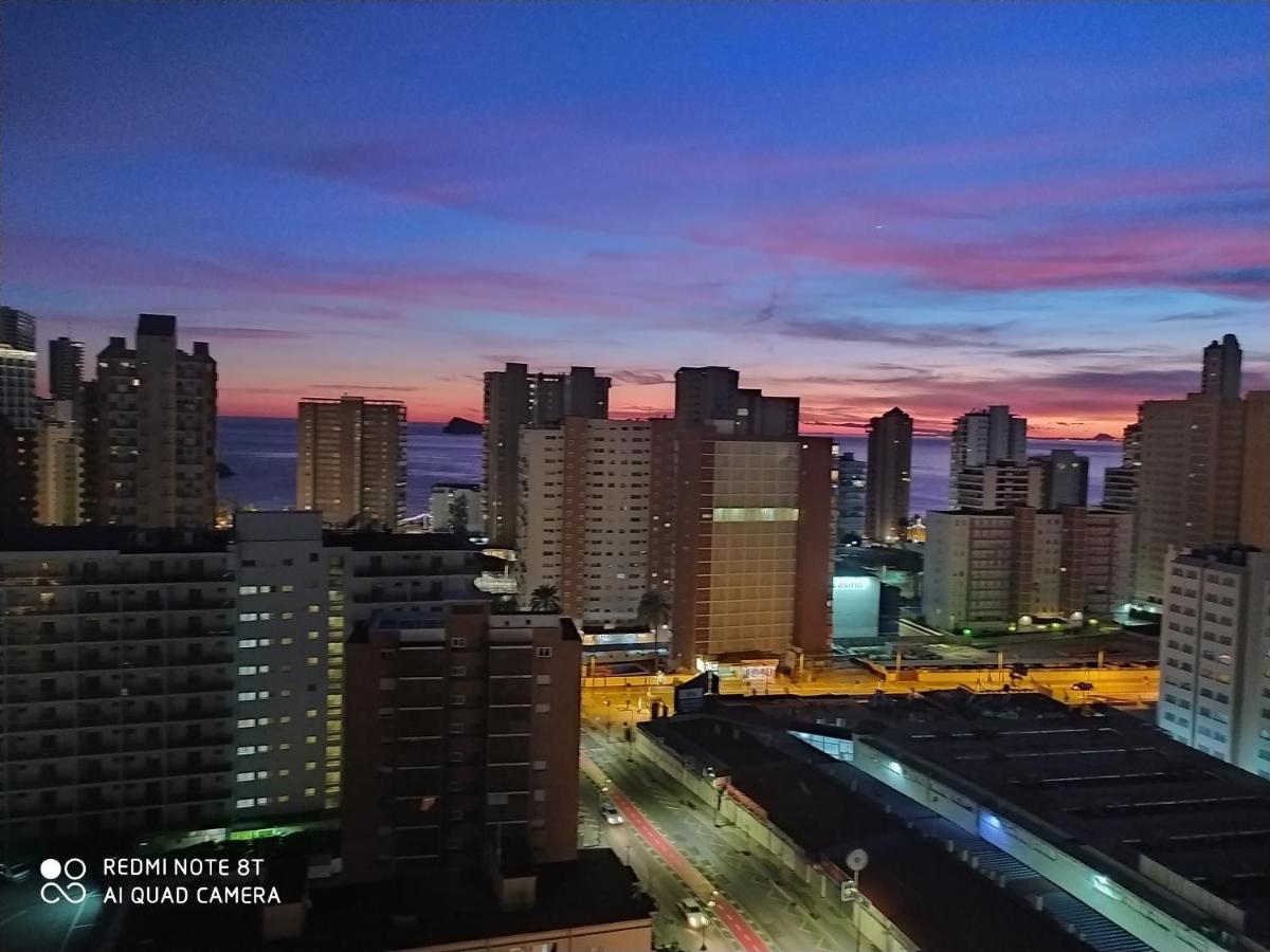 Apto San Angelo Benidorm Vistas Al Mar 400 M Zewnętrze zdjęcie