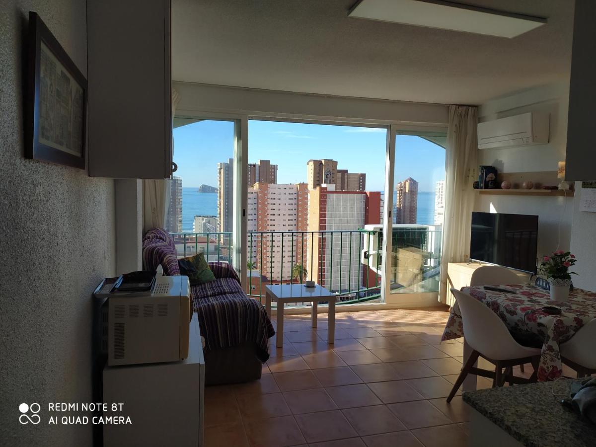 Apto San Angelo Benidorm Vistas Al Mar 400 M Zewnętrze zdjęcie